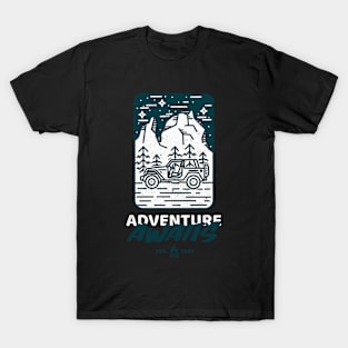 Off Road Outdoor Adventure Outdoorsman T-Shirt